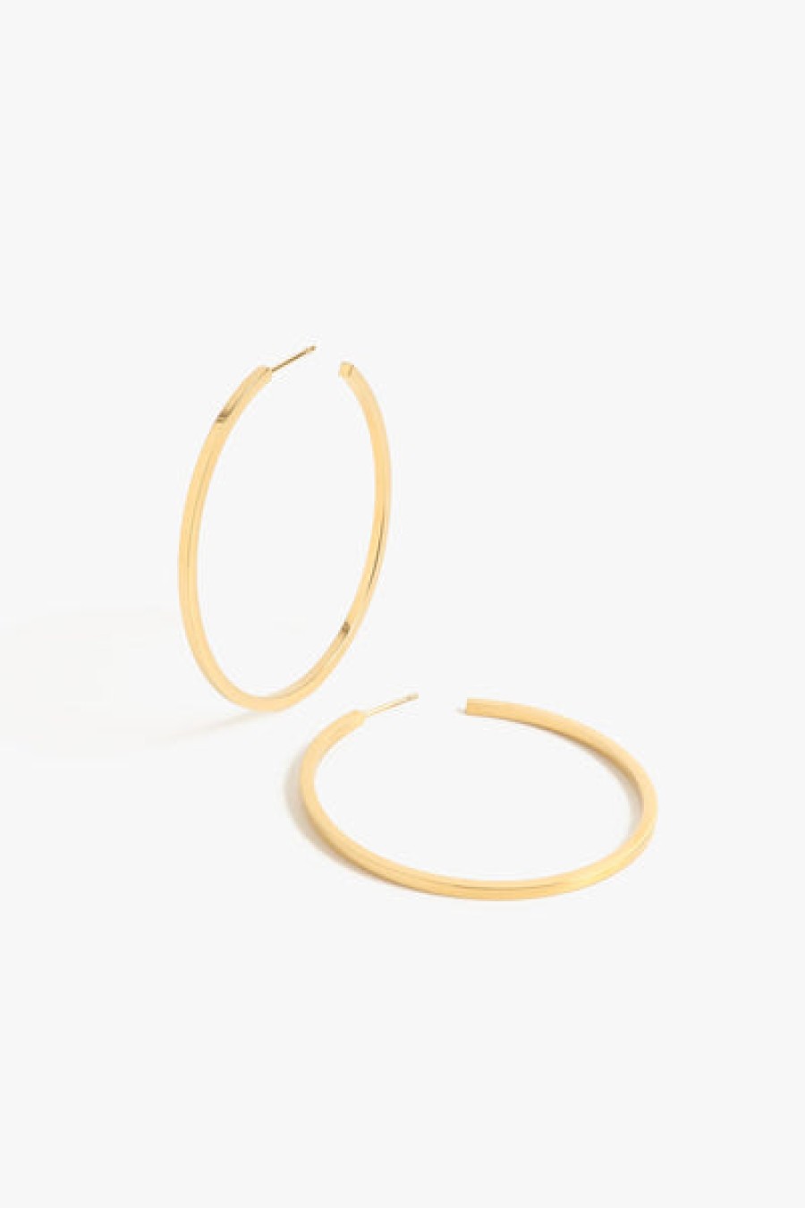 Accessories Marrin Costello Jewelry | Marrin Costello Jewelry - Jay 2" Hoops - Gold