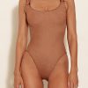 Swim HUNZA G | Hunza G - Domino Swim - Metallic Cocoa