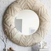 Home Sunni Spencer | Coco Bead Mirror - Ivory