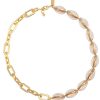 Accessories Talis Chains | Talis Chains - Miami Shell Necklace - Gold