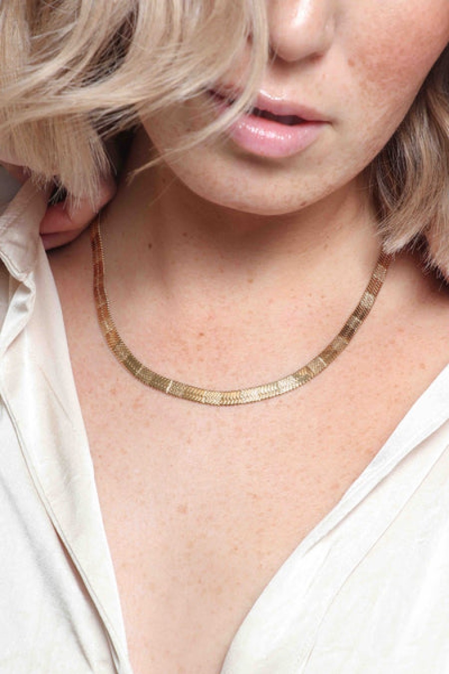 Accessories Marrin Costello Jewelry | Marrin Costello Jewelry - Raven Chain - Gold