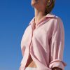 Clothing stateside | Stateside - Linen Oversized Shirt - French Pink