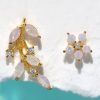 Accessories Girls Crew | Girls Crew - Willow Earring Set - Gold