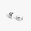 Accessories Marrin Costello Jewelry | Marrin Costello Jewelry - Petra Hoops - Silver