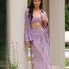 Clothing Hemant 0026 Nandita | Hemant & Nandita - Nysa Long Skirt - Lavender