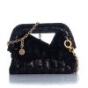 Bags Kooreloo | Kooreloo - The Mini Mediterraneo Clutch - Black Velvet